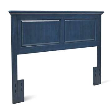 Mantua Arcadia Wood Headboard (Twin, Vibrant Blue)