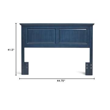 Mantua Arcadia Wood Headboard (Twin, Vibrant Blue)
