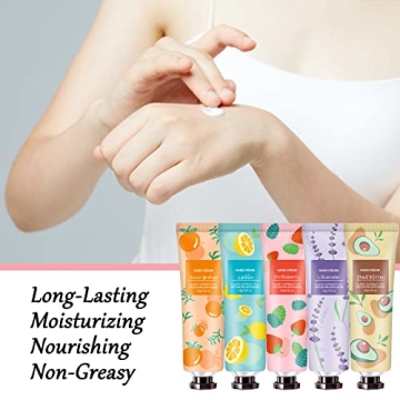 10 Pack Hand Cream for Soft Hydrated Hands Travel Size