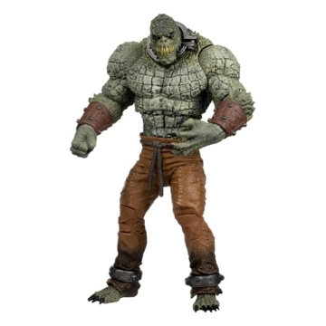 McFarlane Killer Croc Glow in The Dark Mega Figure Gold Label - Amazon Exclusive