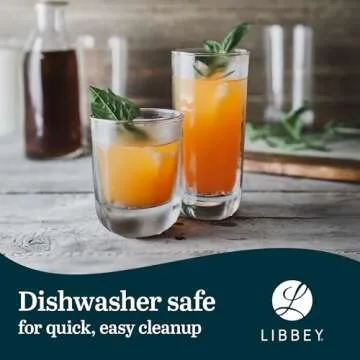 Libbey Polaris Glass Set - Elegant & Versatile Drinkware