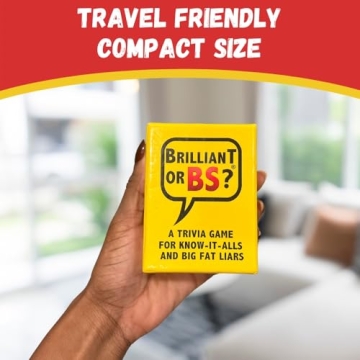 Brilliant or BS? Fun Bluffing Trivia Game for Friends