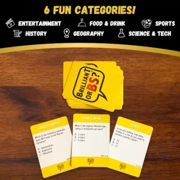 Brilliant or BS? Fun Bluffing Trivia Game for Friends