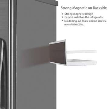 Magnetic Spice Rack Organizer - Easy Install & Space Saving