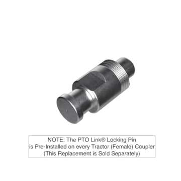 PTO Link Compact Quick-Connect System - Duo Bundle (1 Tractor/Female Coupler + 1 Implement/Male Coupler), for Sub-Compact & Compact Category 1 Tractors & Implements ONLY (w/max Rating up to 70 HP)