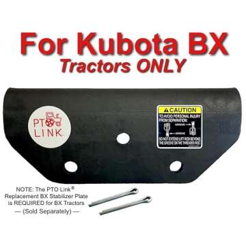 PTO Link Compact Quick-Connect System - Duo Bundle (1 Tractor/Female Coupler + 1 Implement/Male Coupler), for Sub-Compact & Compact Category 1 Tractors & Implements ONLY (w/max Rating up to 70 HP)