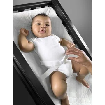 Summer by Ingenuity 4-Sided Changing Pad – Durable Quilted Changing Pad Made with Waterproof Material, Includes Infant Safety Belt with Quick-Release Buckle