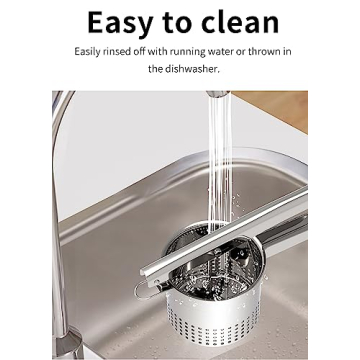 GloTika Heavy Duty Potato Ricer Masher - 15oz Size