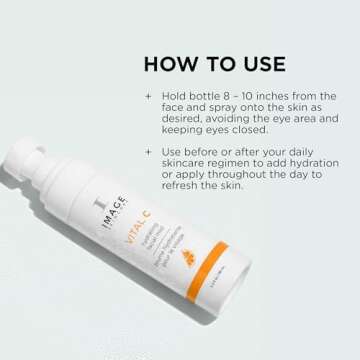 Image Skincare Vital C Hydrating Mist 38 ml Hydrates & Refreshes