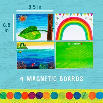 Eric Carle Wooden Magnetic Play Set for Toddlers
