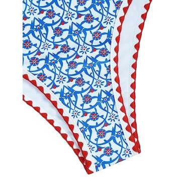 ZAFUL Strapless Bandeau Bikini Swimsuit for Women