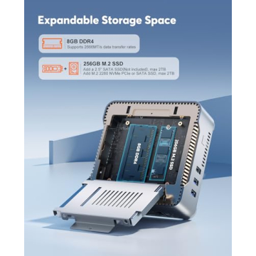 KAMRUI GK3Plus Mini PC - Powerful & Compact Performance