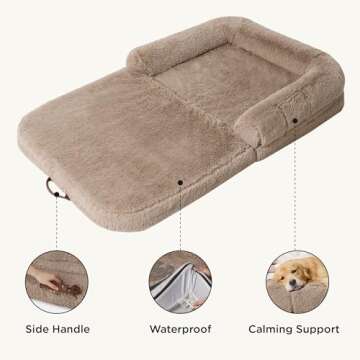 Bedsure Foldable Human Dog Bed - Ultimate Comfort for Everyone