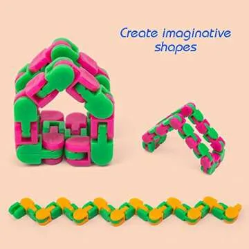 KIDSTHRILL Snap and Click Fidgets for Focus and Fun