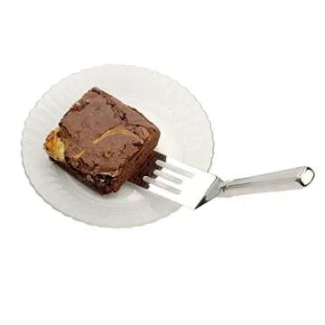 Durable 18/8 Stainless Steel Brownie Spatula for Bakers
