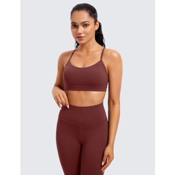 CRZ YOGA Butterluxe Y Back Sports Bra - Stylish Comfort