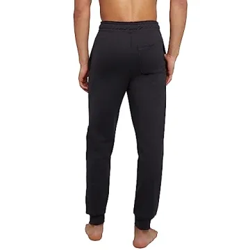 Hanes Black Jogger Sweatpants for Men - Small Size