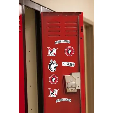 Northeastern University Spirit Stickers Variety Pack for Fans