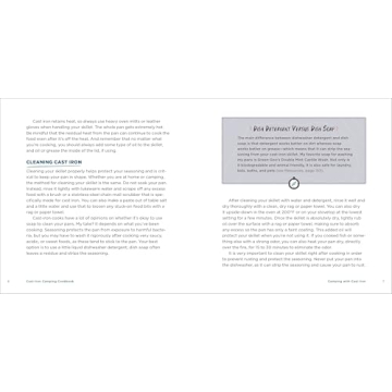 Cast-Iron Camping Cookbook with Easy Outdoor Recipes