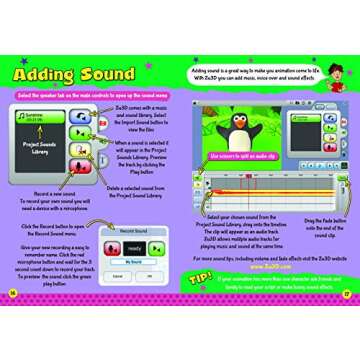 Zu3D Stop Motion Animation Kit for Kids with Full Support