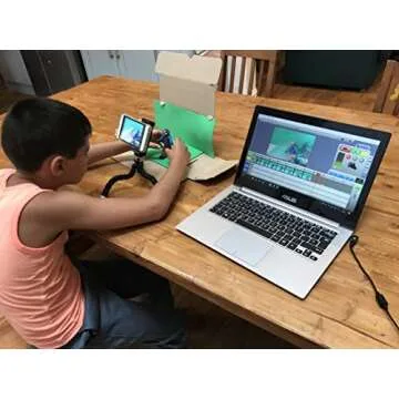 Zu3D Stop Motion Animation Kit for Kids with Full Support