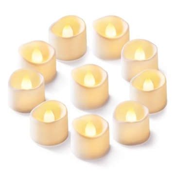 Homemory 12-Pack Flameless LED Tea Lights - Safe & Stylish