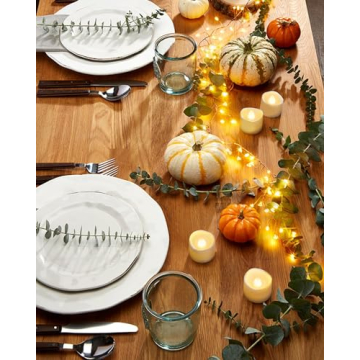 Homemory 12-Pack Flameless LED Tea Lights - Safe & Stylish