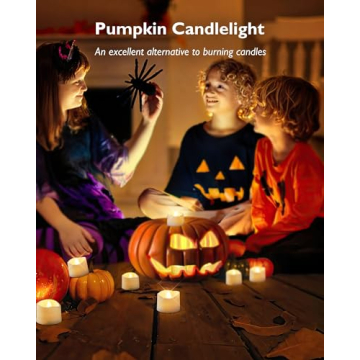 Homemory 12-Pack Flameless LED Tea Lights - Safe & Stylish