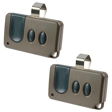 Conveniently Operate Up to 3 Garage Doors with 2 Remotes