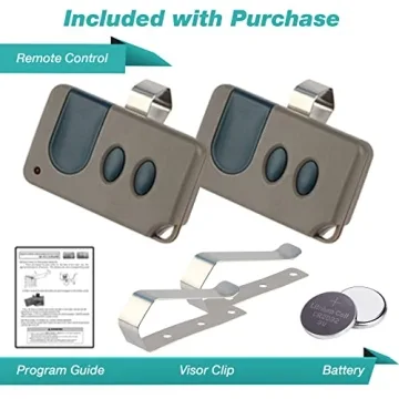 2 Garage Door Remote for Easy Sears Craftsman Control