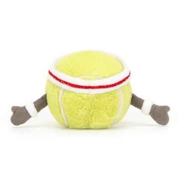 Jellycat Amuseables Tennis Ball Plush Toy for Sports Fans