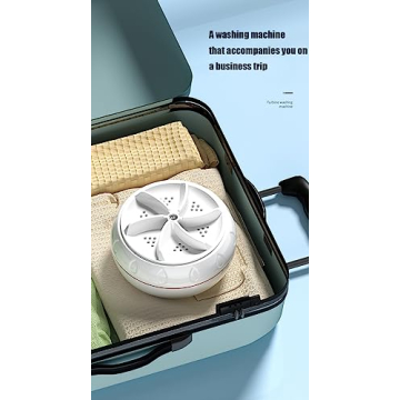 Portable Ultrasonic Mini Washing Machine for Travel