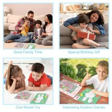 AEAHALY Easter Sticker Book for Kids Aged 4-8