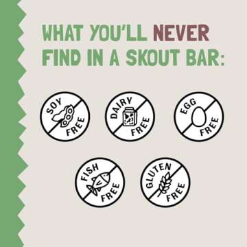 Skout Organic Apple Pie Kids Snack Bars 18 Pack