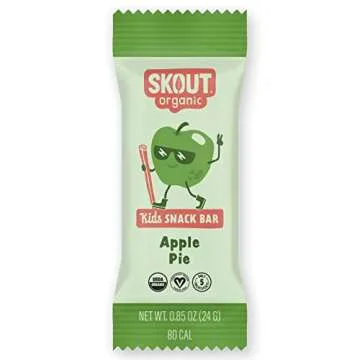 Skout Organic Apple Pie Kids Snack Bars 18 Pack