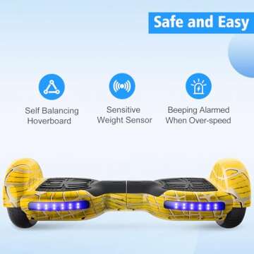 Jolege Hoverboard for Kids - Safe and Fun Electric Scooter