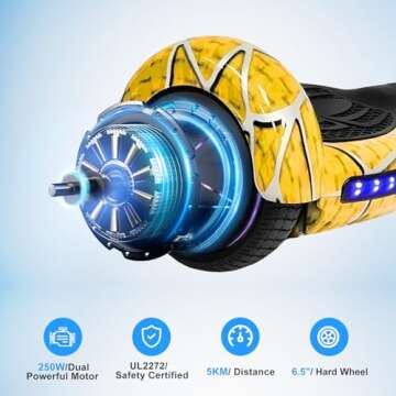 Jolege Hoverboard for Kids - Safe and Fun Electric Scooter