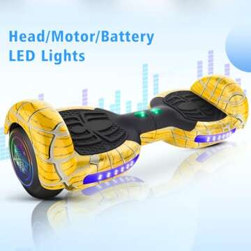 Jolege Hoverboard for Kids - Safe and Fun Electric Scooter