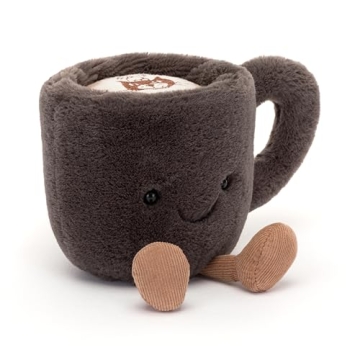 Jellycat Amuseables Coffee Cup Stuffed Toy - Fun Gift for All Ages