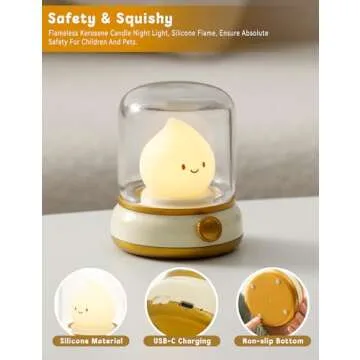 WANIDEA Adorable Dimmable LED Night Light for Everyone