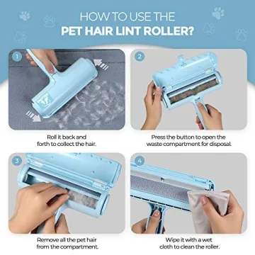Effortless Pet Hair Removal with DELOMO Roller