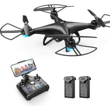 Holy Stone HS110D Drone: 1080P HD Camera, WiFi & Gravity Control