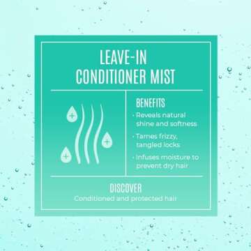 Malibu C Leave In Conditioner Mist - Moisturizing Heat Protectant & Hair Detangler Spray - Leave In ...