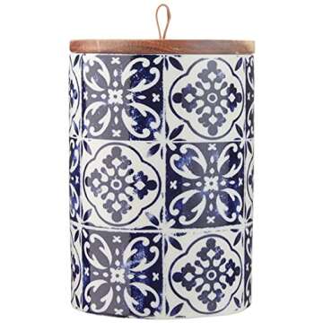 Elegant 3-Piece Canister Set for Kitchen Organization