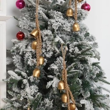 Vintage Christmas Bells Decorative 2 Pack