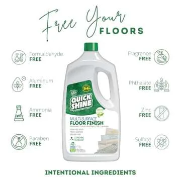 Quick Shine Multi Surface Floor Finish 64oz | Cleaner & Polish
