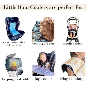 Little Bum Coolers Car Seat Cooler for Hot Weather