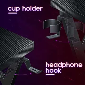 MOTPK L Shaped Gaming Desk for Ultimate Gaming Setup