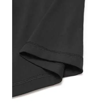 CRZ YOGA Womens ButterLuxe Biker Shorts 6 Inches - High Waisted Workout Running Volleyball Spandex Yoga Black Large