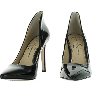 Jessica Simpson Cambredge Evening Dressy Heels Black Size 7.5
